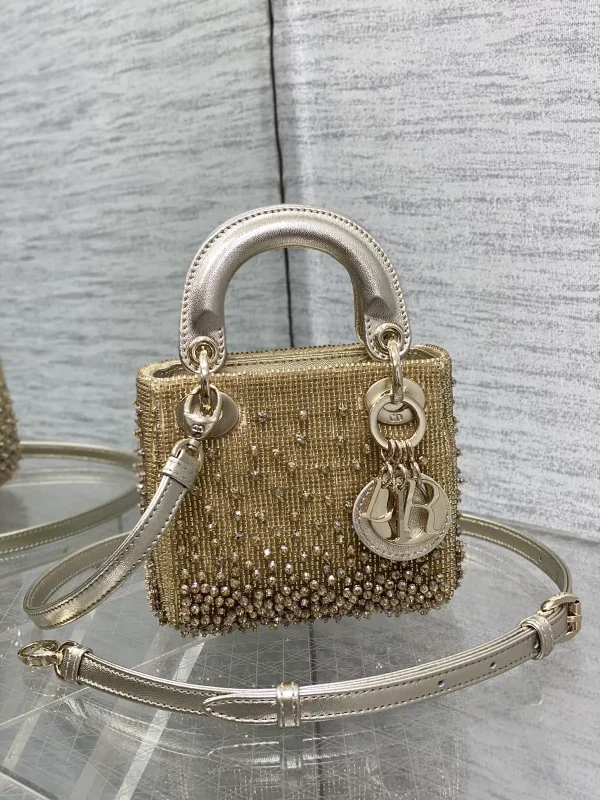 Dior Micro Beaded Top Handle Bag image 1
