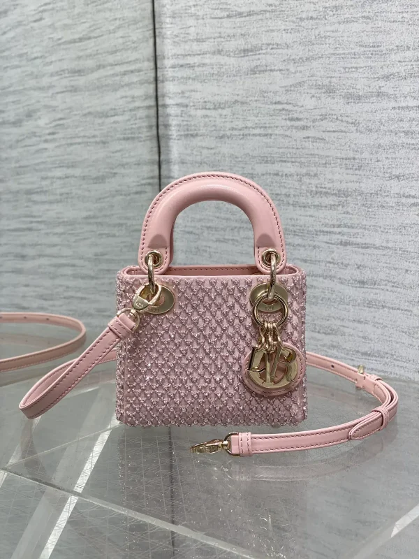 Dior Micro Hand-Beaded Top Handle Bag image 1