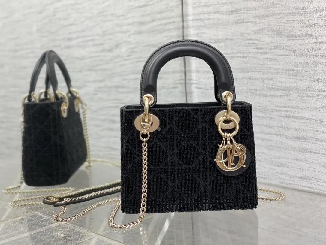 Dior Beaded Top Handle Bag image 1