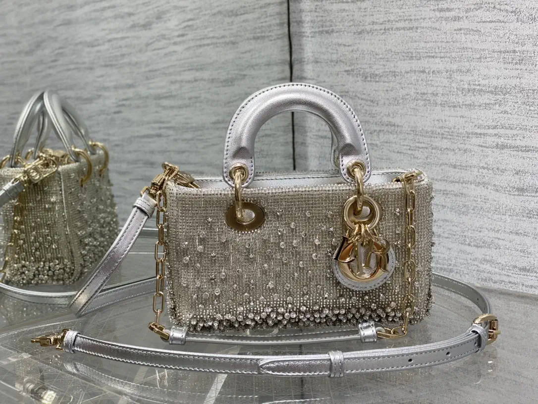 Dior Mini Beaded Top Handle Bag image 1