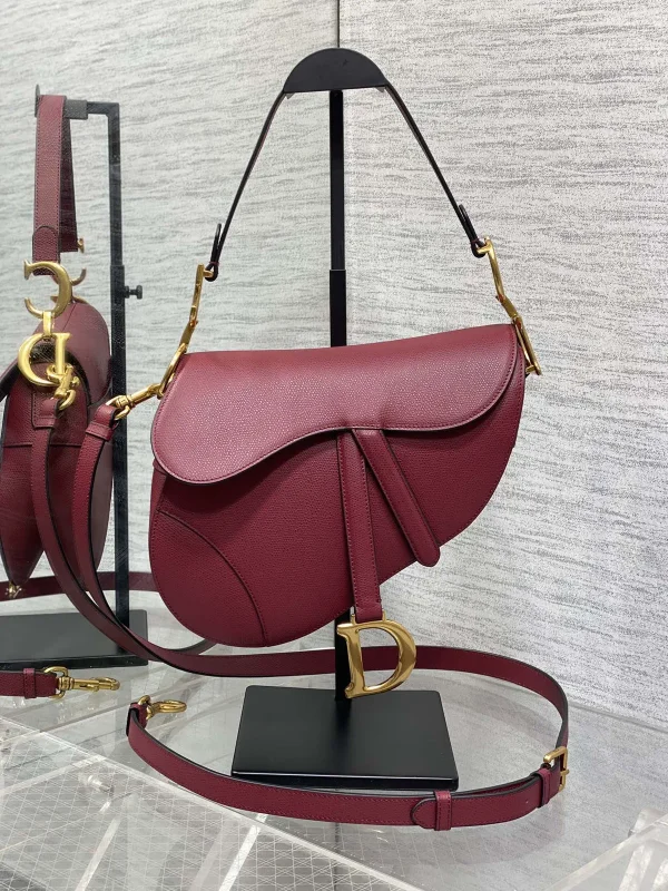 Dior Saddle Bag with Adjustable Detachable Shoulder Strap image 1