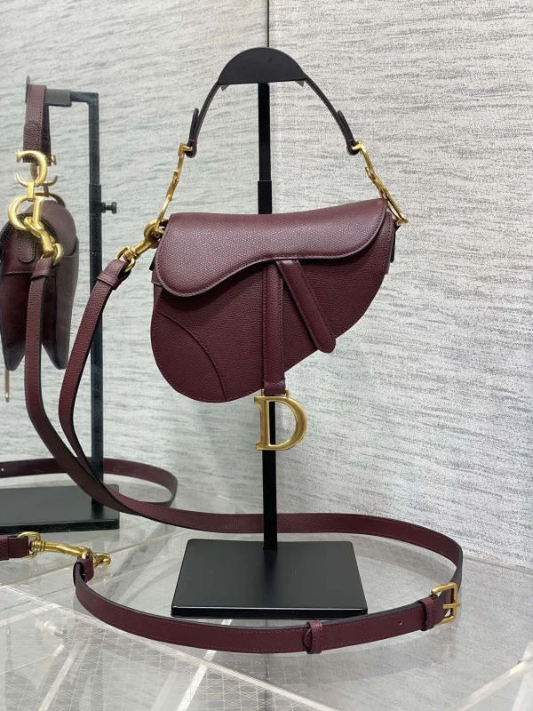 Dior Saddle Bag with Detachable Adjustable Shoulder Strap image 1