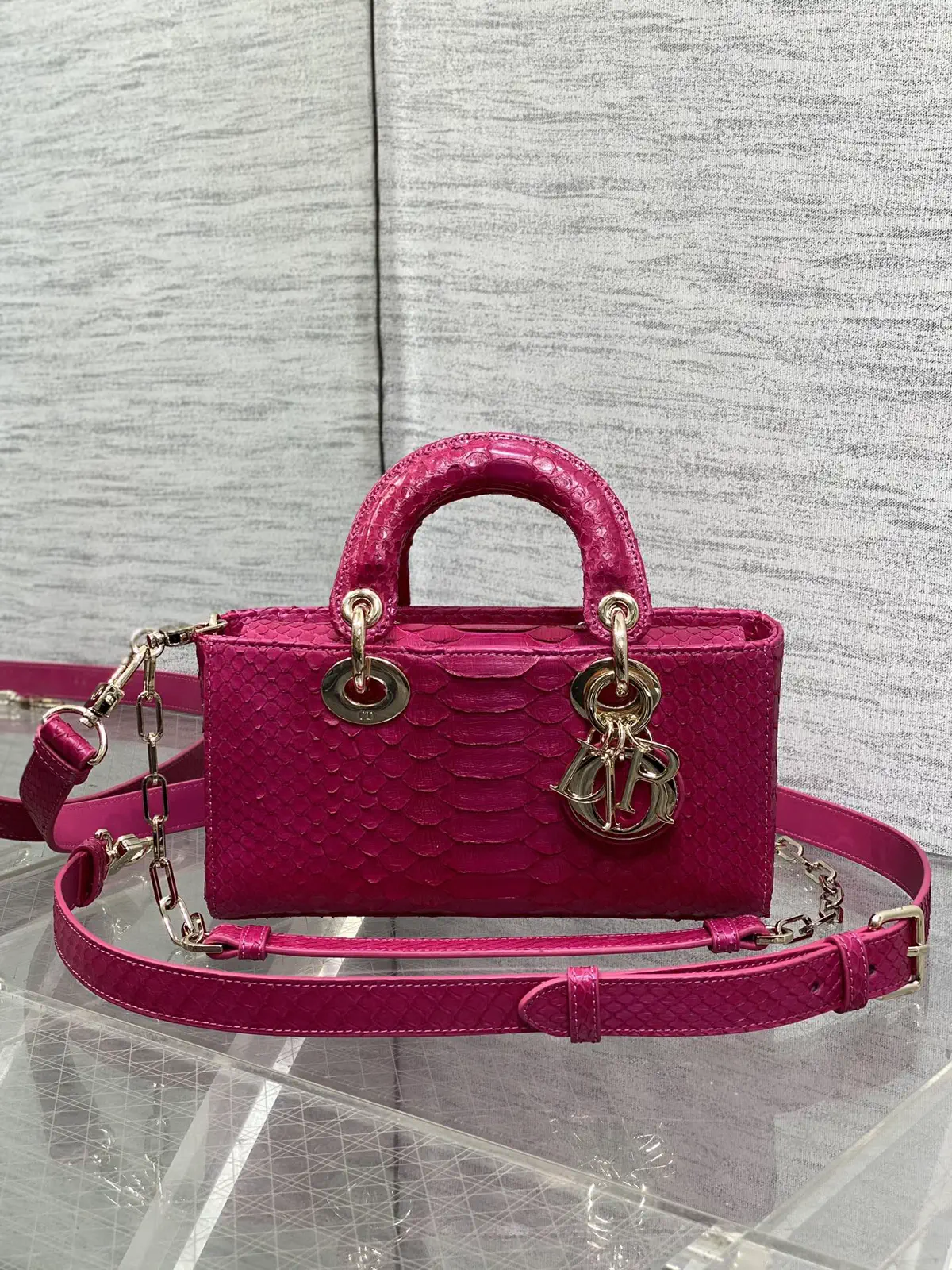 Dior Horizontal Lady Dior Top Handle Bag image 1