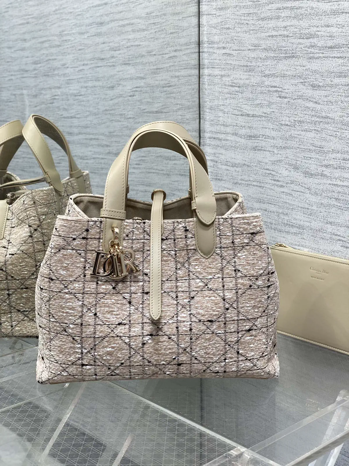 Dior Quilted Top Handle Bag image 1