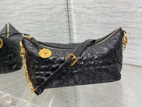 Dior Quilted Hobo Star Chain Shoulder Bag image 1