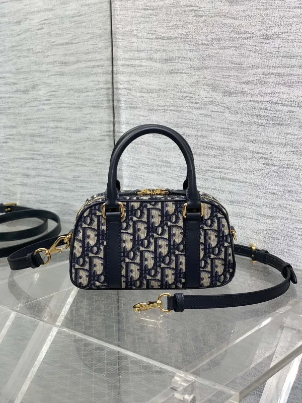 Dior D-Vibe Monogram Top Handle Bag image 1