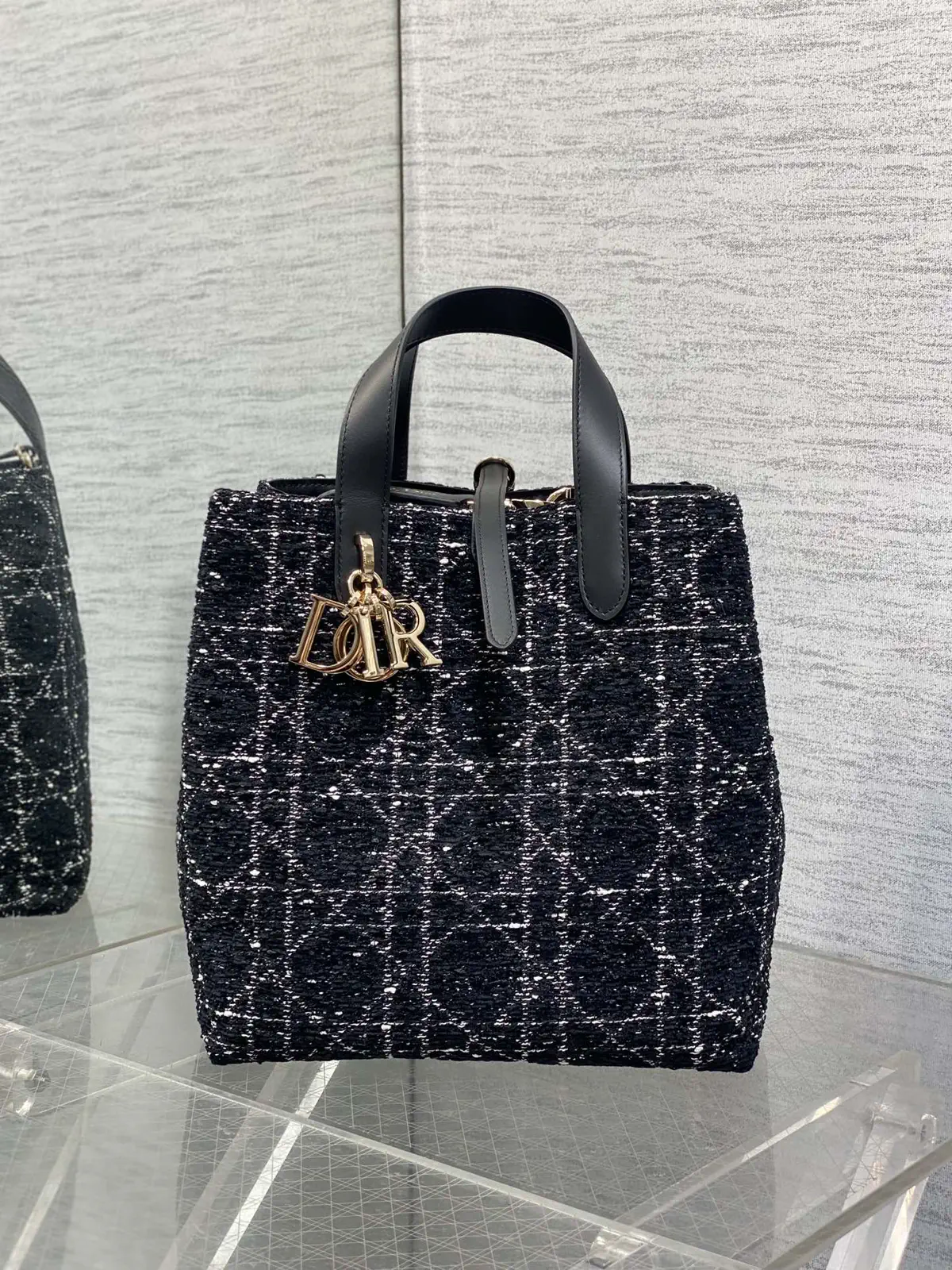 Dior Quilted Top Handle Bag image 1