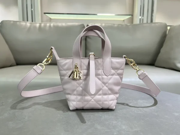Dior Quilted Mini Top Handle Bag image 1