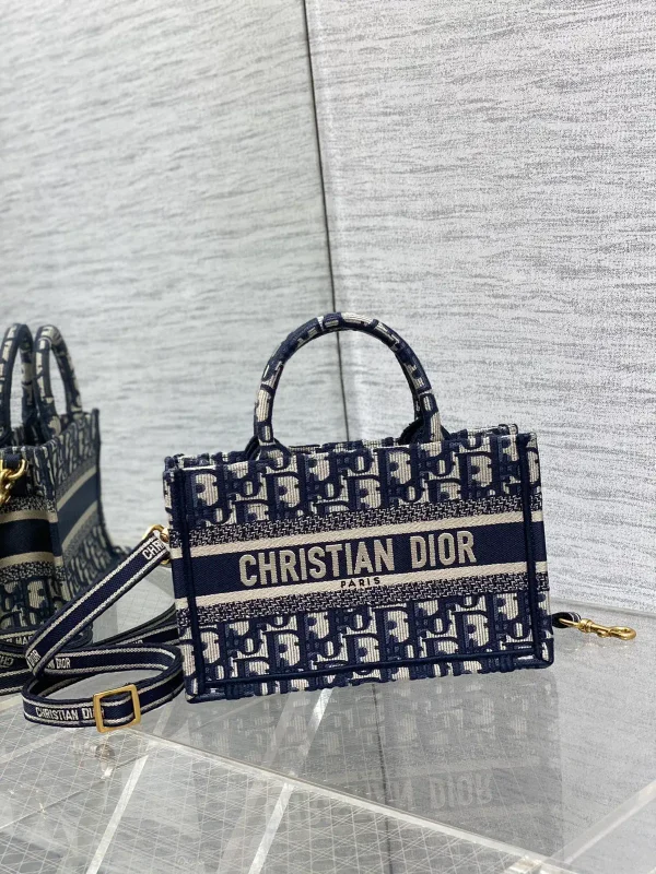 Dior Oblique Monogram Mini Tote Bag image 1