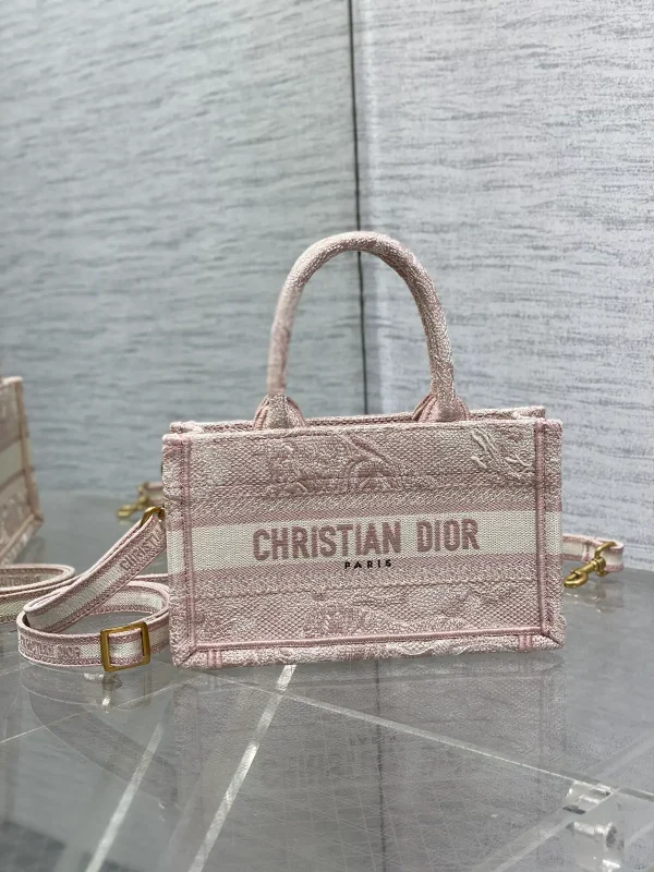 Dior Mini Tote Bag with Shoulder Strap image 1