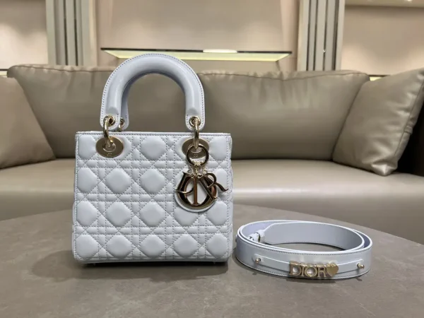 Dior Quilted Top Handle Bag image 1