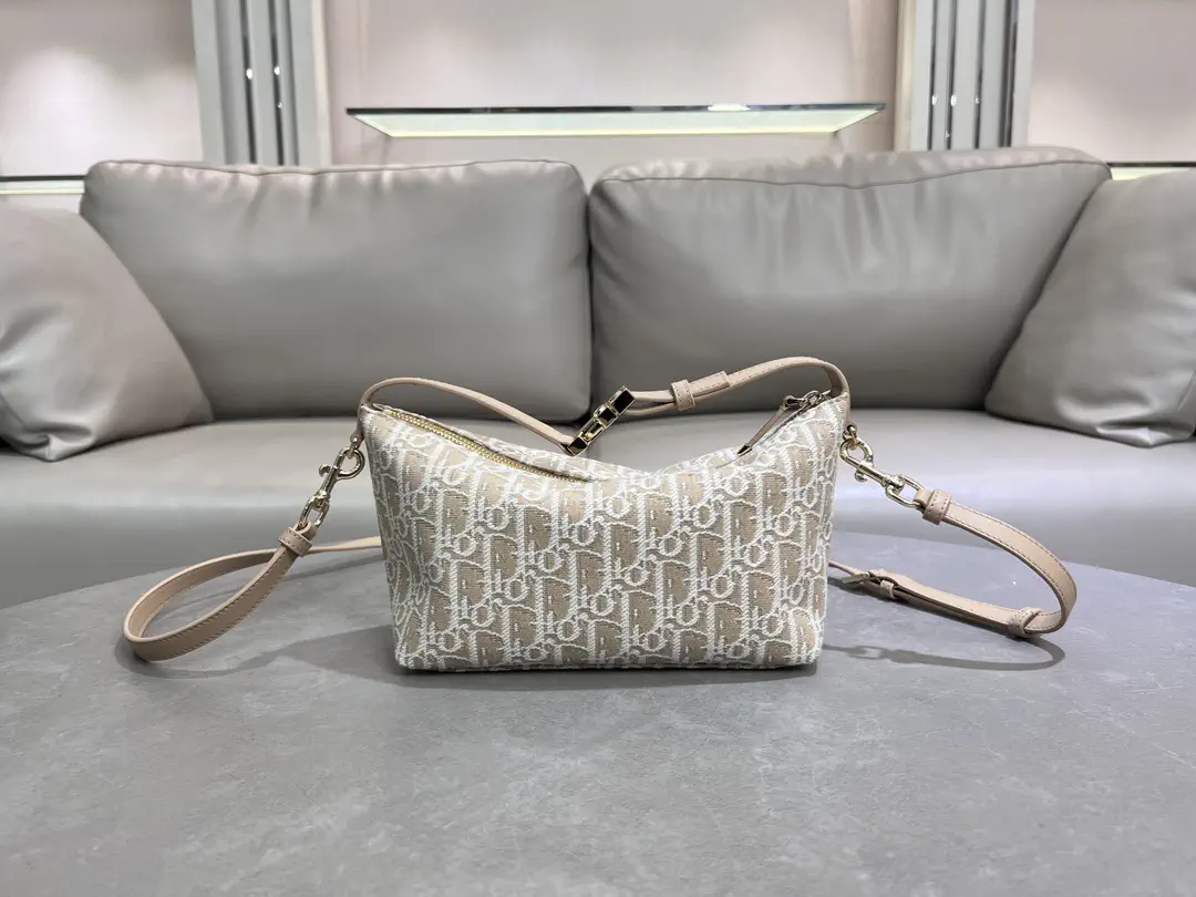 Dior Monogram Crossbody Clutch Bag image 1