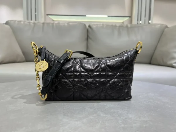 Dior Quilted Star Hobo Chain Shoulder Bag image 1