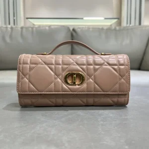 Dior Quilted Top Handle Clutch image 1
