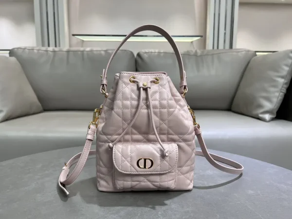 Dior Caro Quilted Bucket Bag image 1