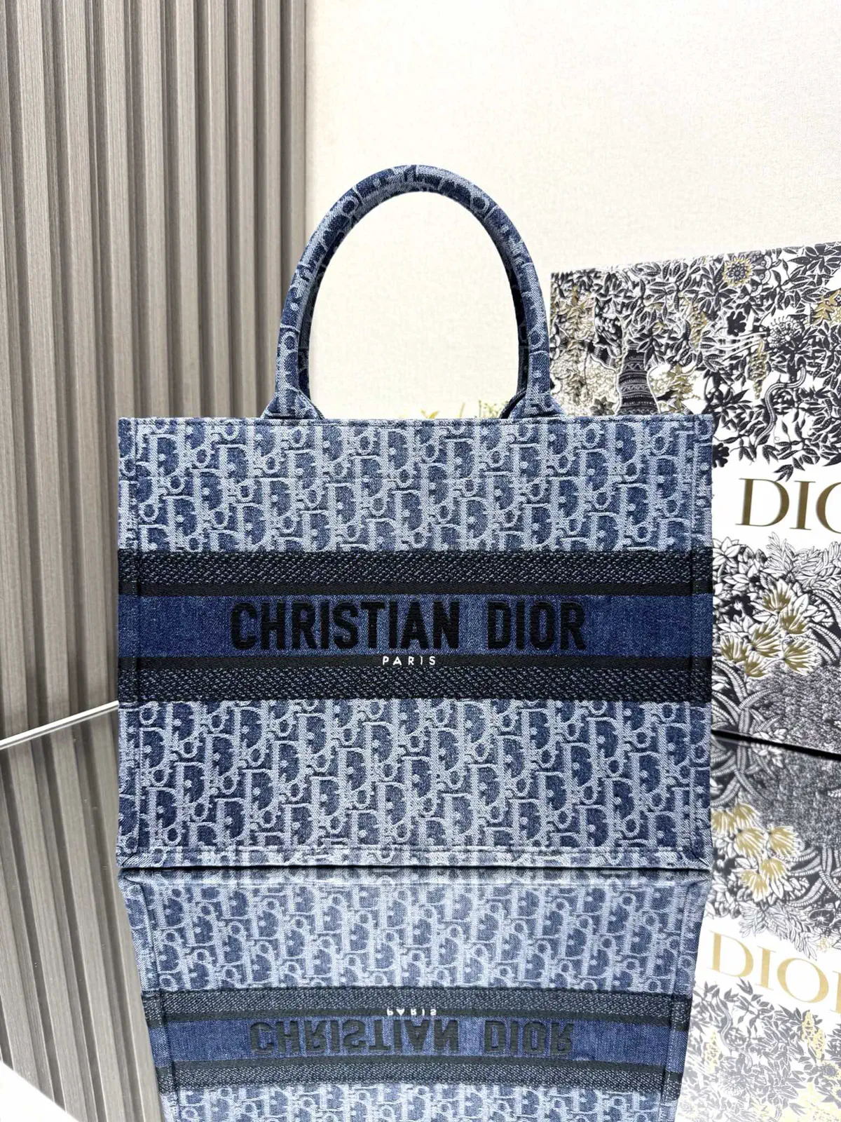 Dior Monogram Medium Book Tote Bag image 1