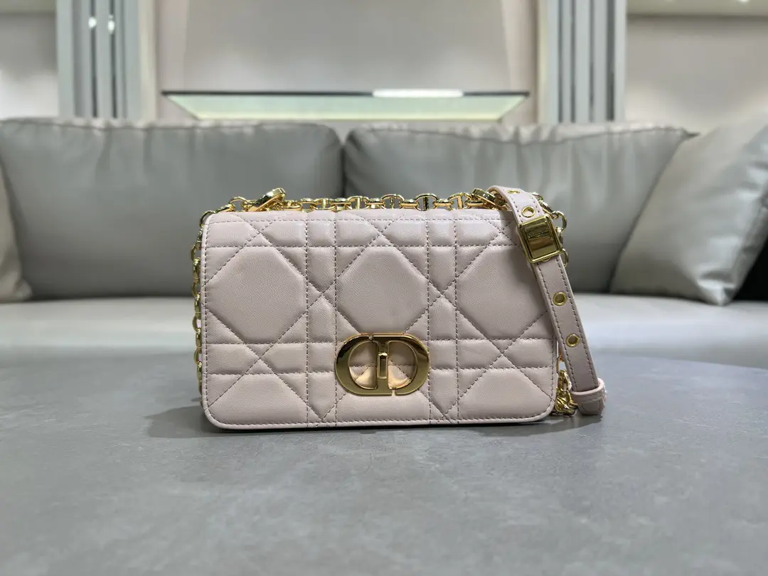 Dior Quilted Soft Caro Crossbody Bag image 1