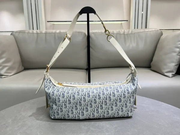 Dior Monogram Hobo Shoulder Bag image 1