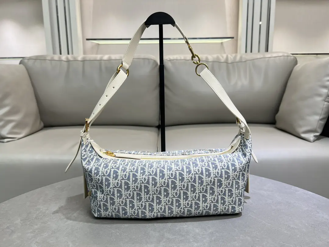 Dior Monogram Hobo Shoulder Bag image 1