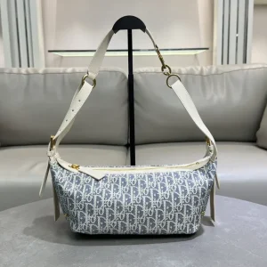 Dior Monogram Hobo Shoulder Bag image 1