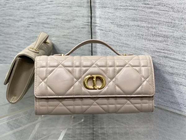 Dior Quilted Top Handle Clutch image 1