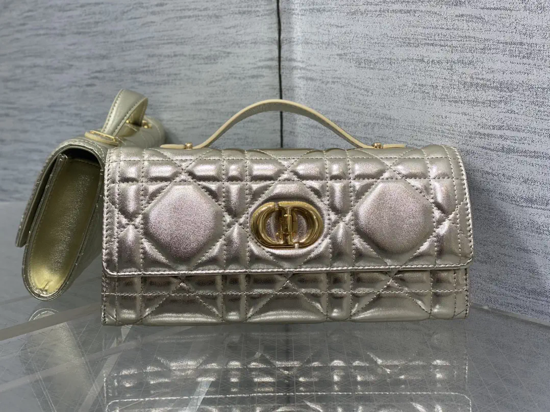 Dior Quilted Top Handle Bag image 1