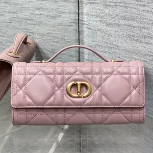 Dior Quilted Top Handle Clutch image 1