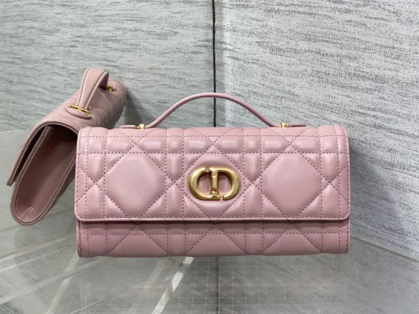 Dior Quilted Top Handle Clutch image 1