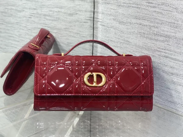 Dior Quilted Top Handle Clutch image 1