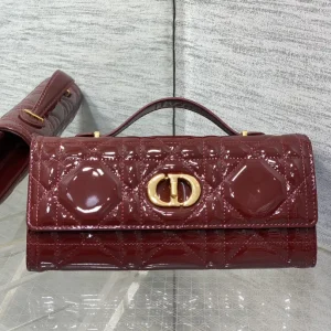 Dior Quilted Top Handle Clutch image 1