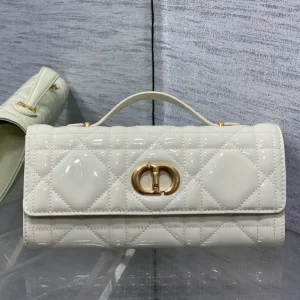 Dior Quilted Top Handle Clutch image 1