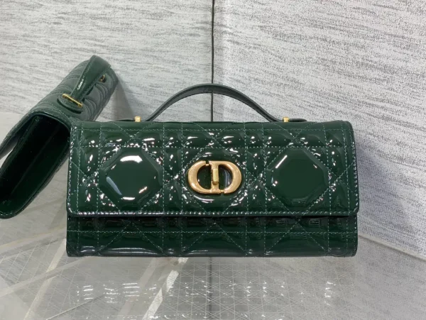 Dior Quilted Top Handle Clutch image 1