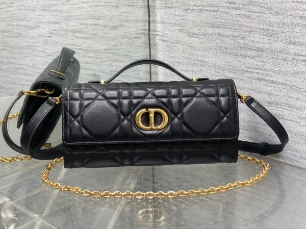 Dior Quilted Top Handle Crossbody Bag image 1