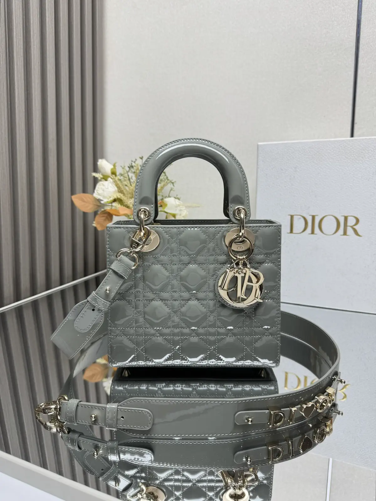 Dior Quilted Top Handle Bag image 1