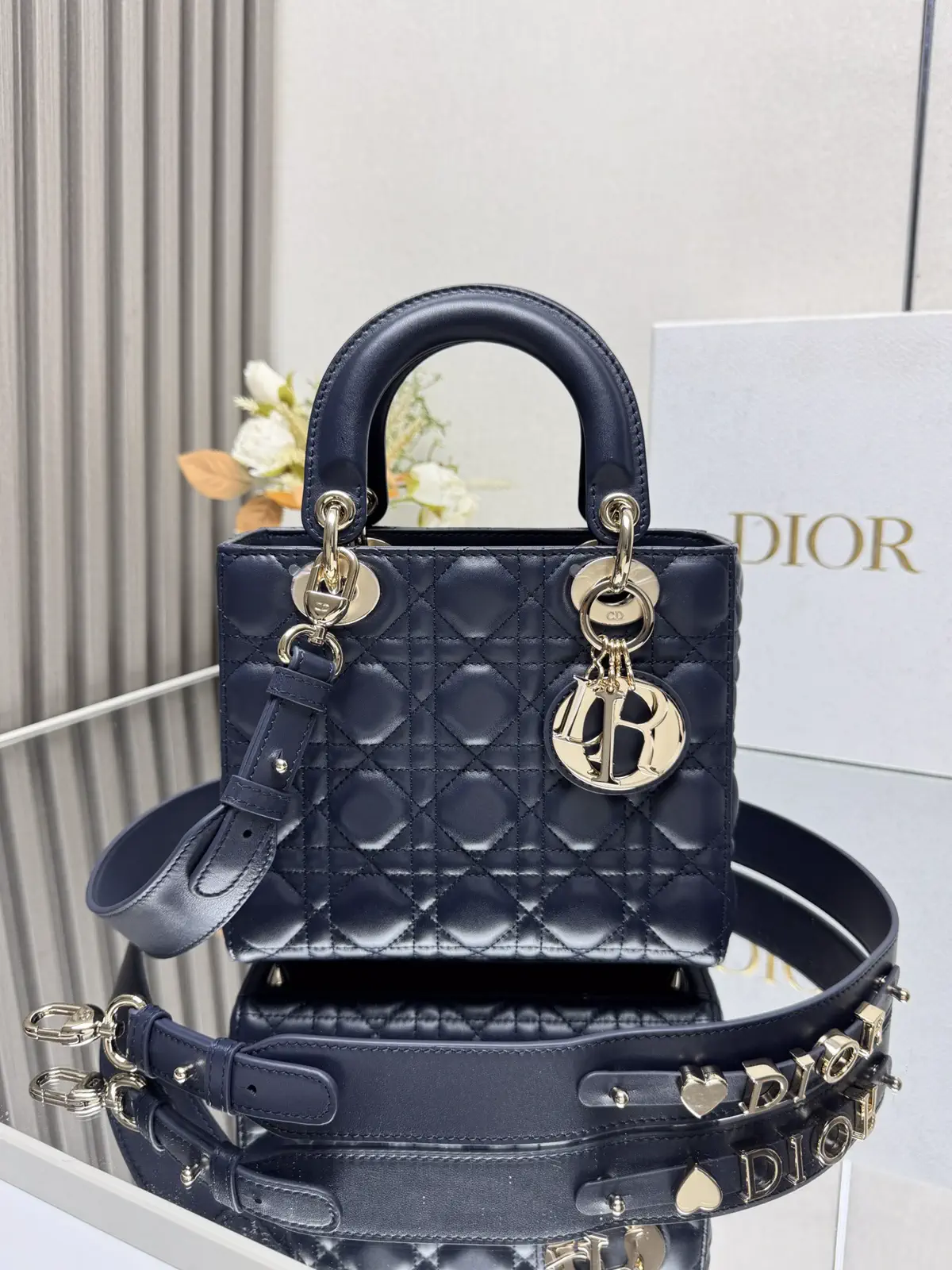 Dior Quilted Top Handle Bag image 1