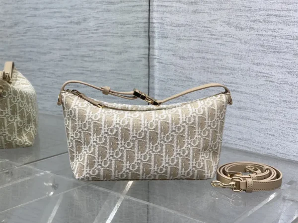 Dior Monogram Shoulder Bag with Detachable Strap image 1