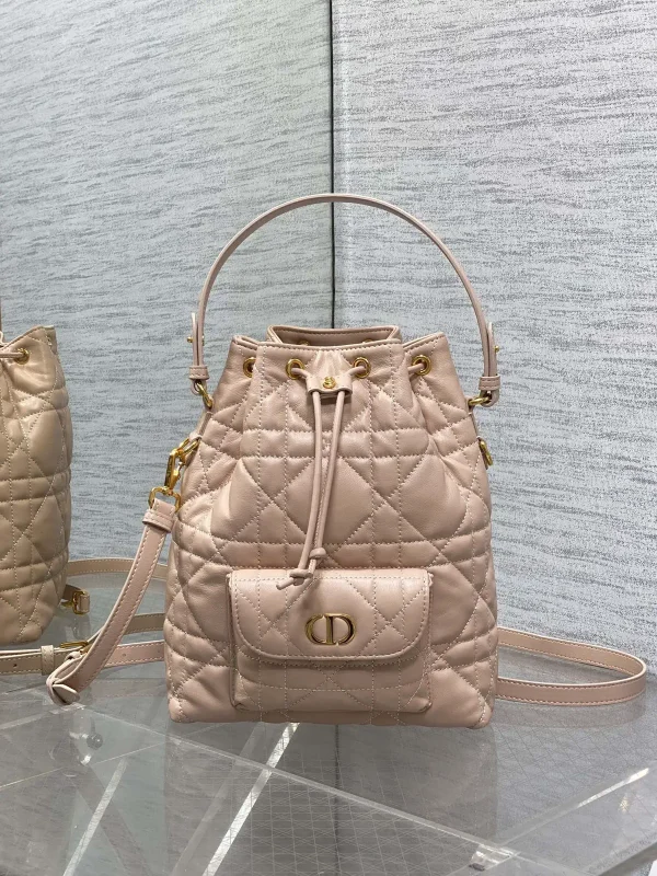 Dior Quilted Bucket Bag image 1
