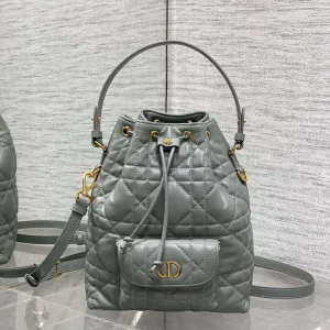 Dior Quilted Bucket Bag image 1