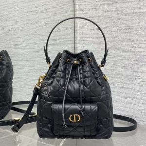 Dior Quilted Bucket Bag image 1