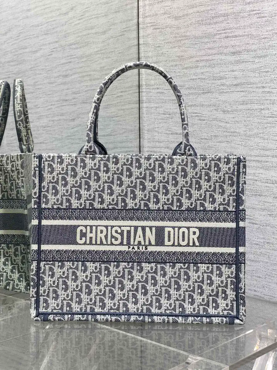 Dior Monogram Tote Bag image 1