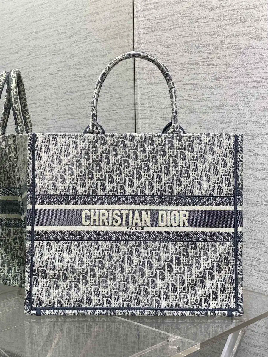 Dior Monogram Tote Bag image 1