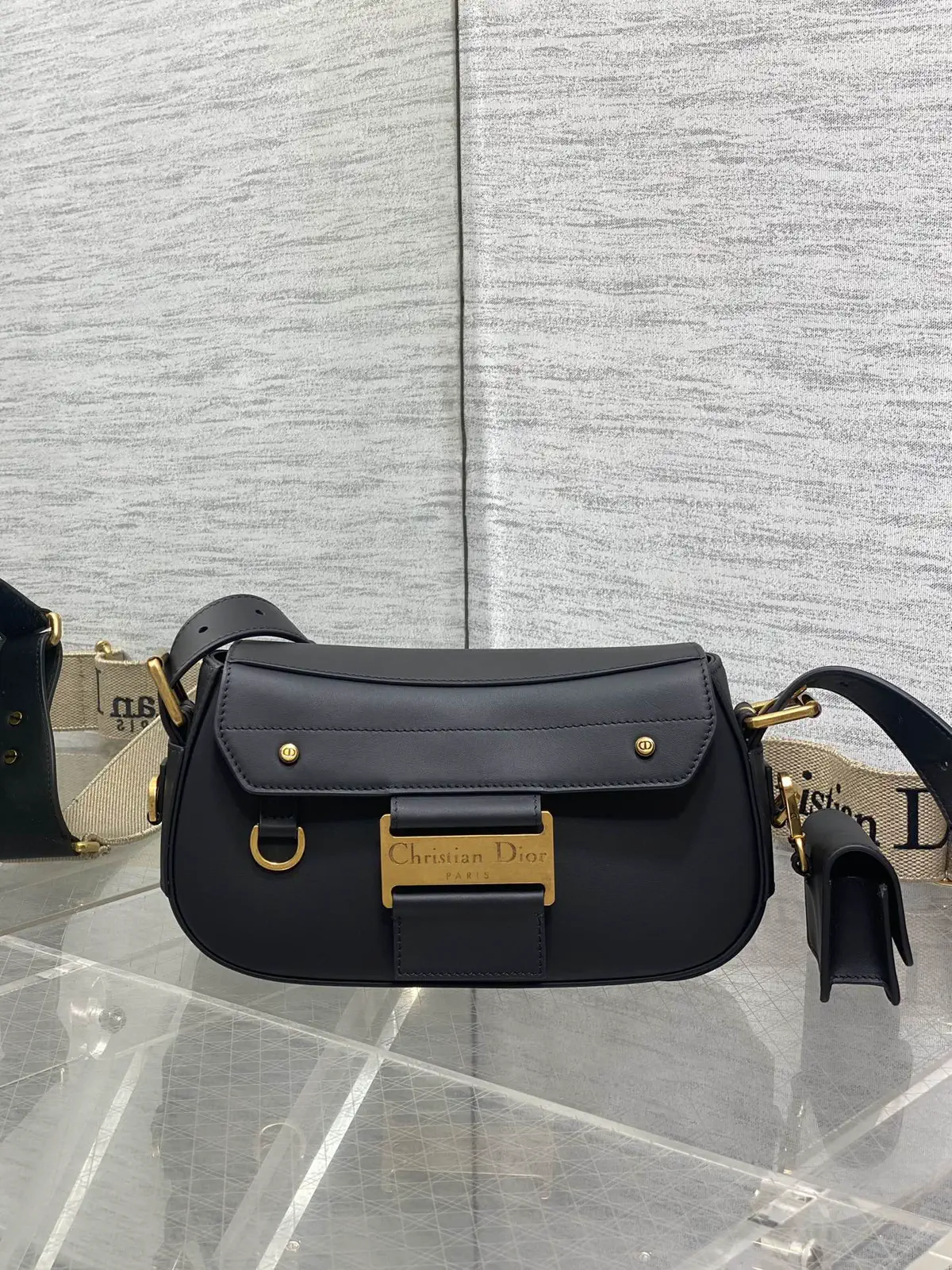 Dior Crossbody Bag with AirPod Pouch image 1
