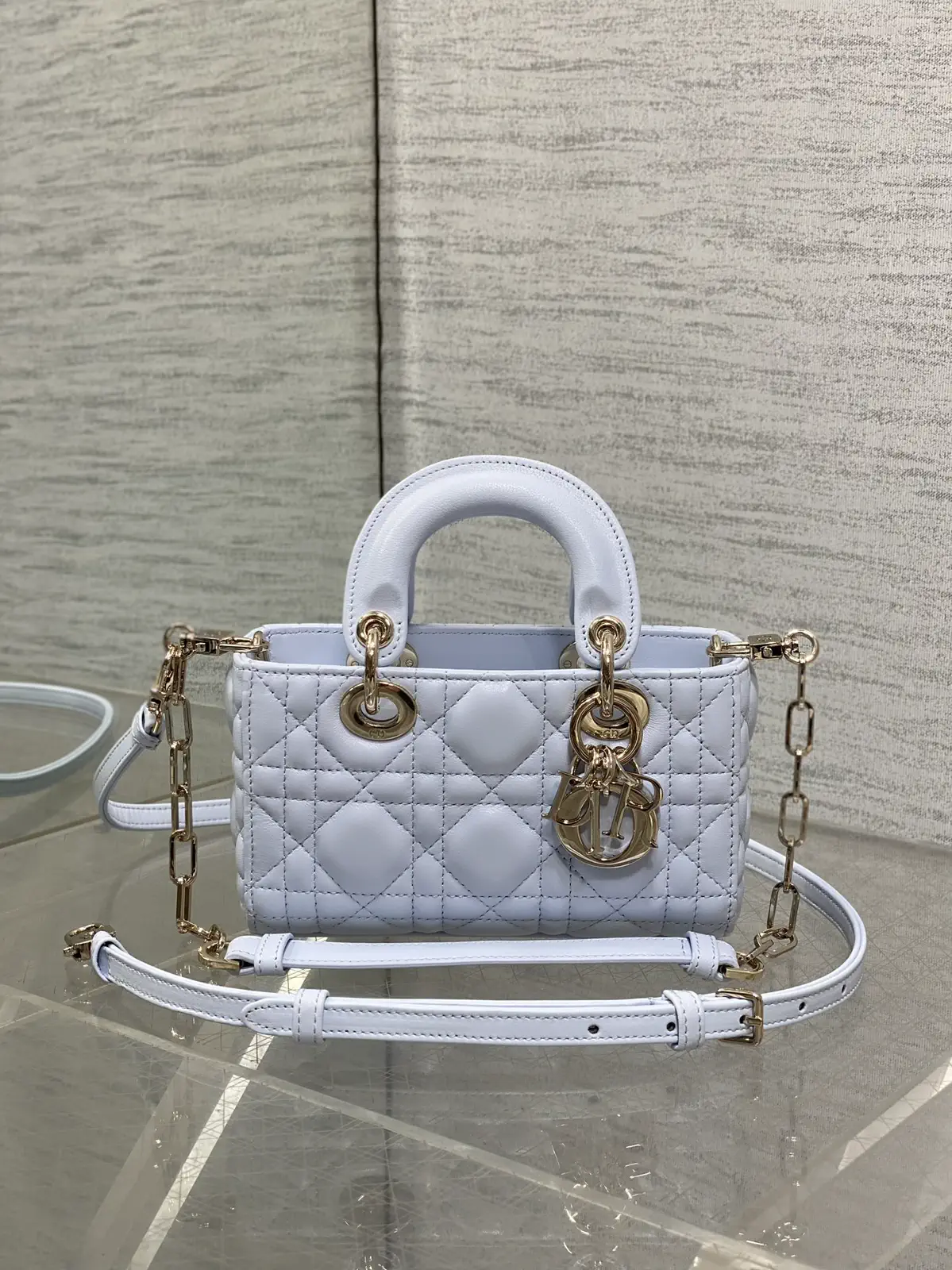 Dior Quilted Mini Top Handle Bag image 1