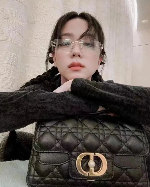 Dior Quilted Crossbody Bag image 1