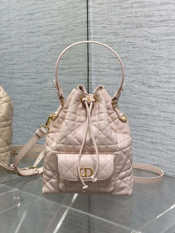 Dior Quilted Bucket Bag image 1
