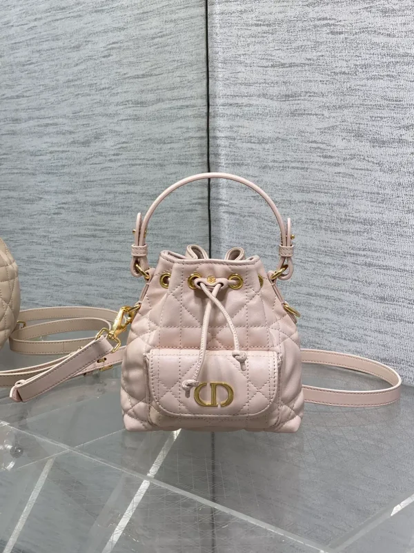 Dior Quilted Micro Bucket Bag image 1