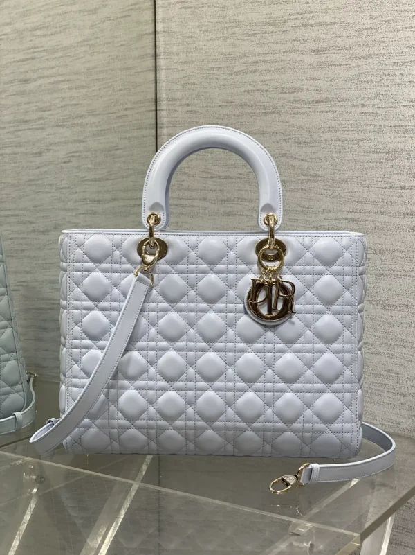 Dior Quilted Top Handle Bag image 1
