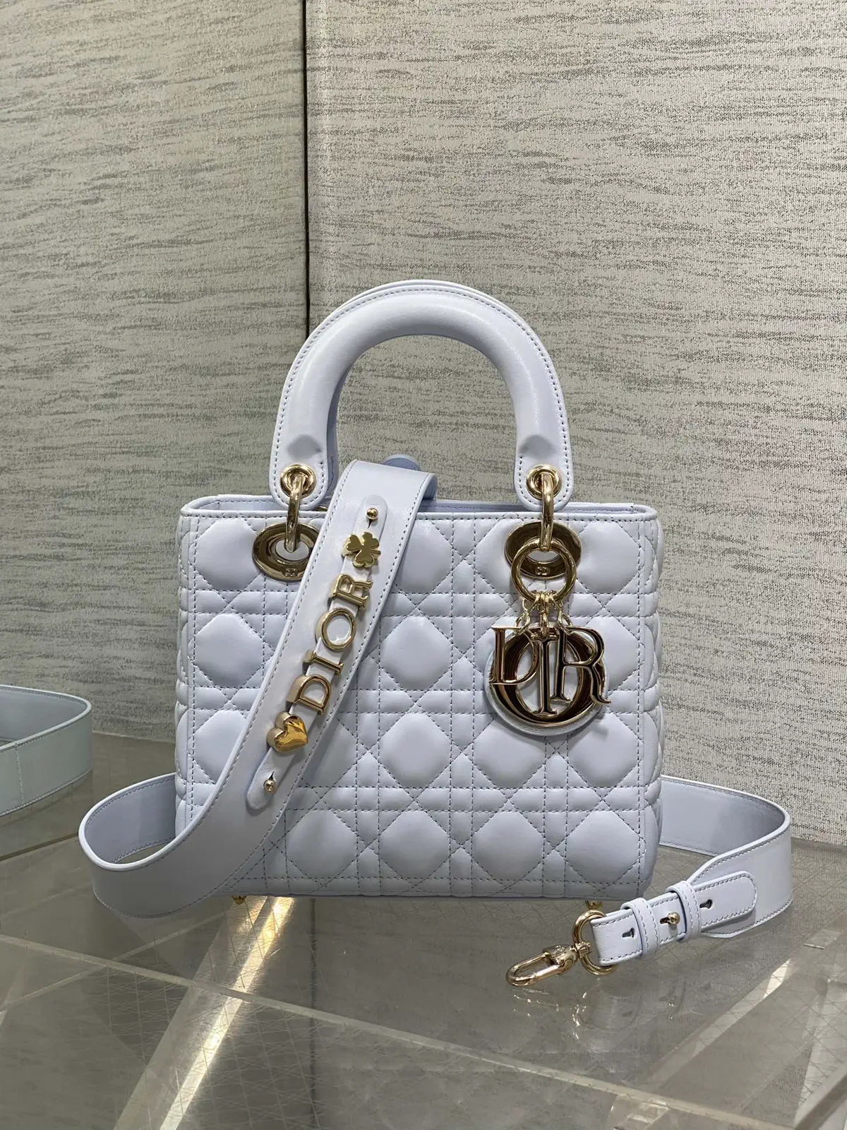 Dior Quilted Top Handle Bag image 1
