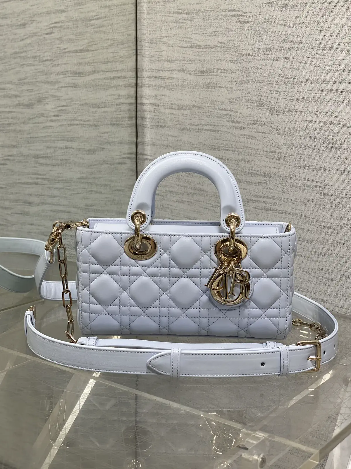 Dior Quilted Top Handle Bag image 1