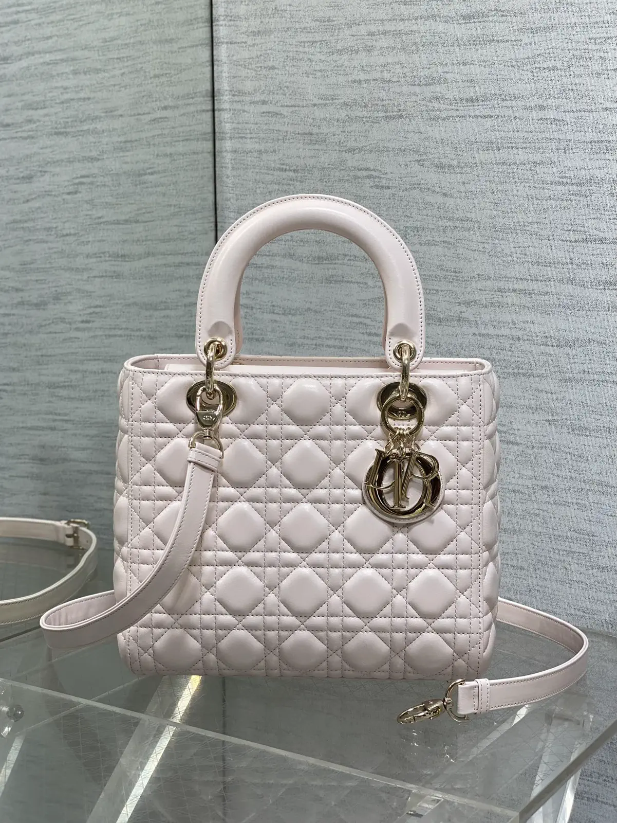 Dior Quilted Top Handle Bag image 1